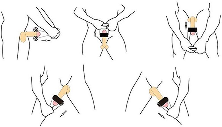 Jelqing es una técnica de masaje para el autoagrandamiento del pene. 